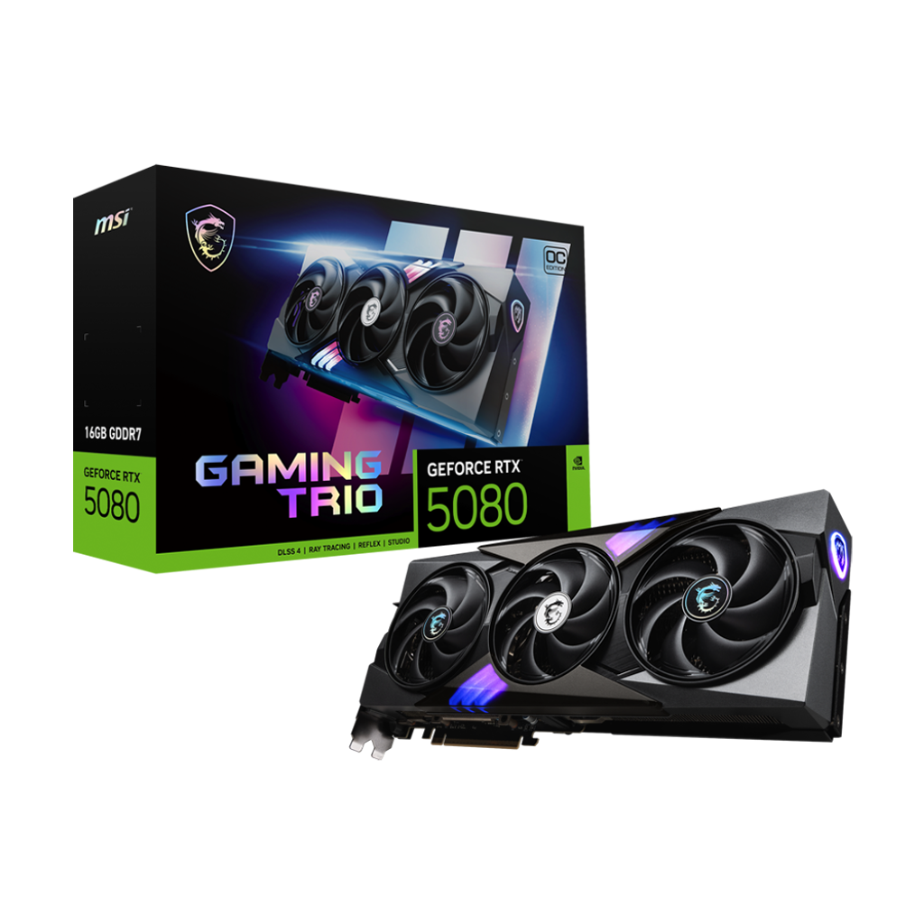 MSI GeForce RTX 5080 16G GAMING TRIO OC