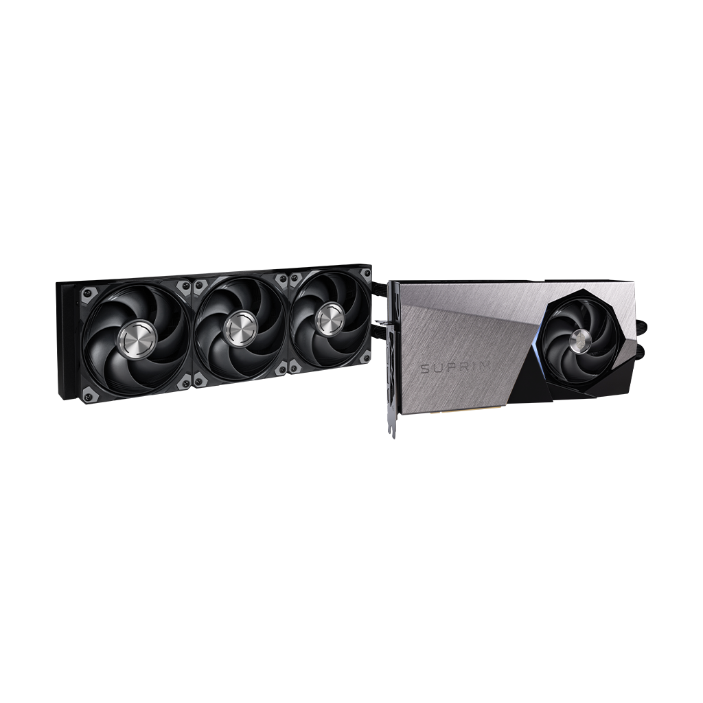 MSI GeForce RTX 5080 16G SUPRIM LIQUID SOC