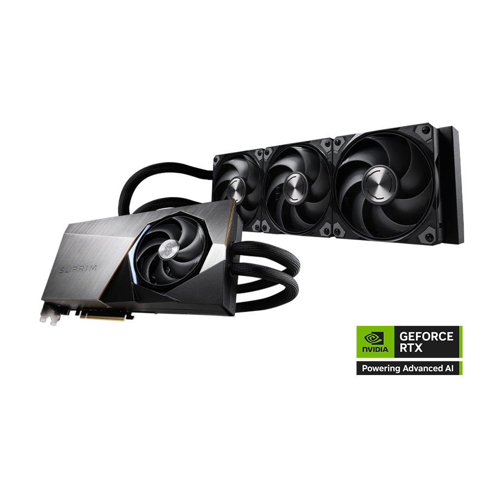 MSI GeForce RTX 5080 16G SUPRIM LIQUID SOC