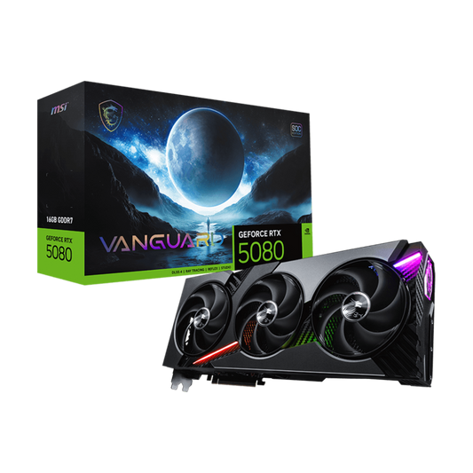 MSI GeForce RTX 5080 16G VANGUARD SOC